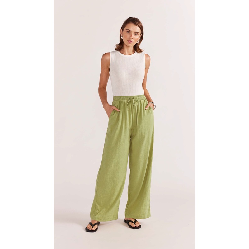 Alexe Relaxed Pants XS MATCHA