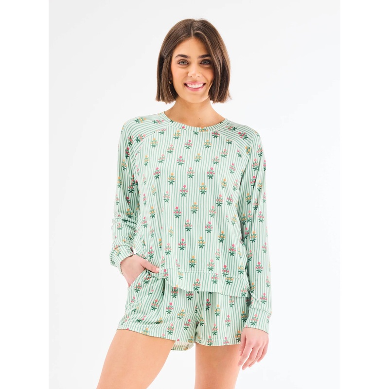 Annie Cottage Stripes PJs XS