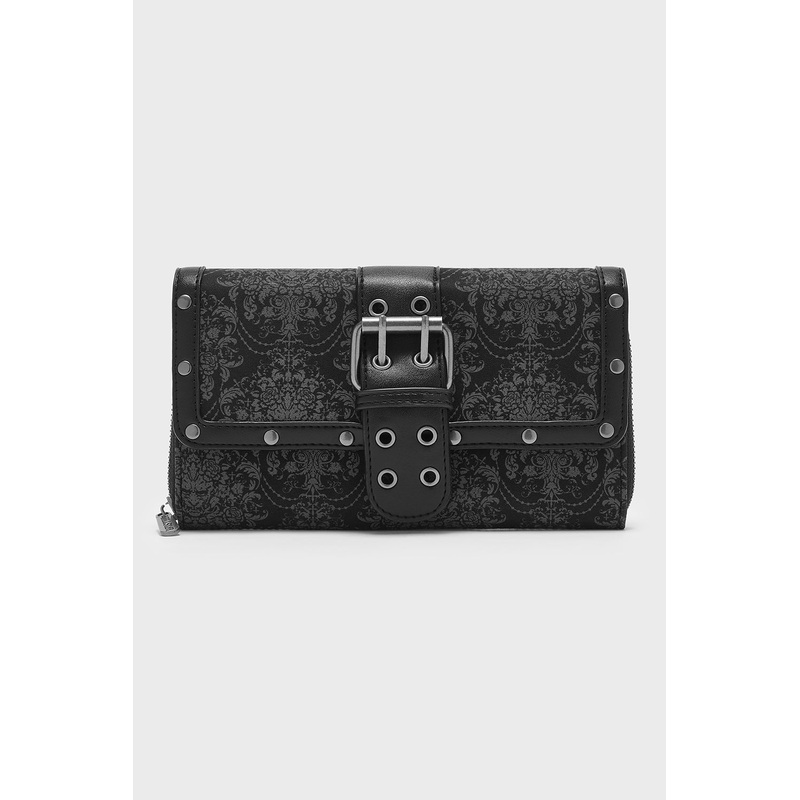 Fiends Secret Wallet one size Black/Grey 100% Polyurethane