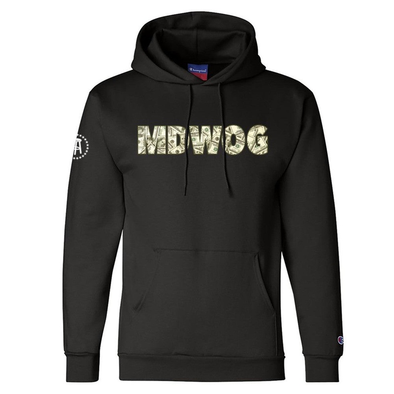 MDWOG Money Hoodie Black S