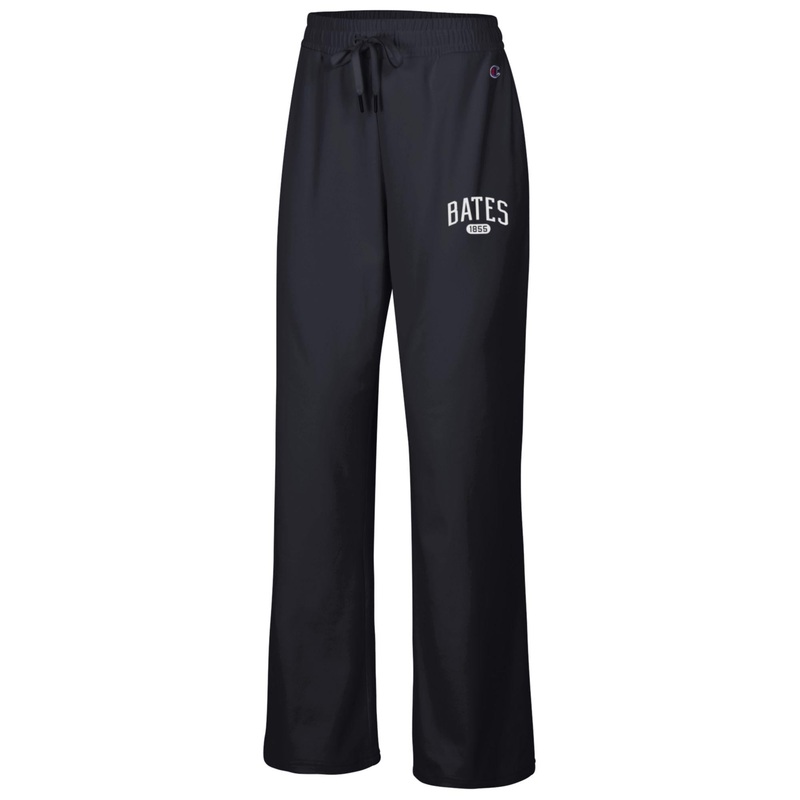 Women’s Black Open Bottom Power Blend Sweatpants from Champion XS