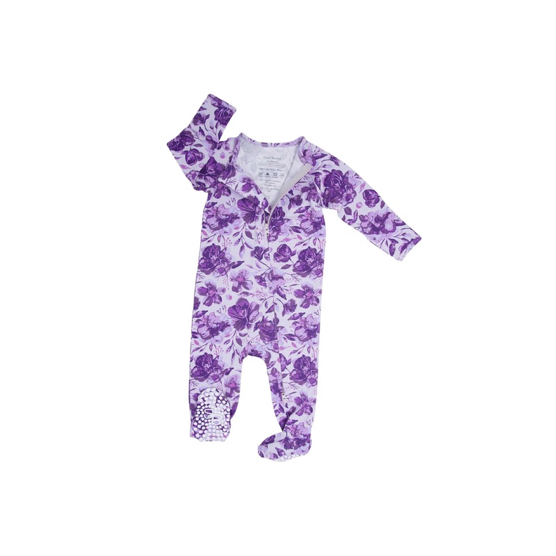 Amelia Bedelia Zipper Footie NB