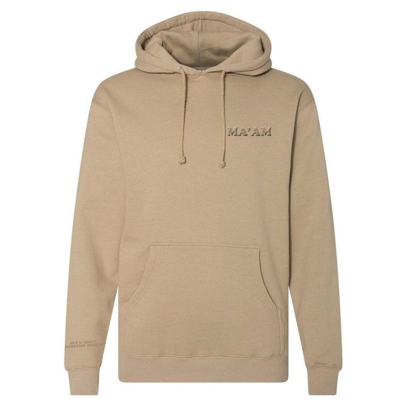Ma’am Premium Hoodie Tan S