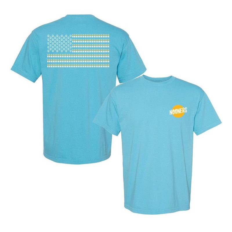 Nooners Can Flag Tee Blue S
