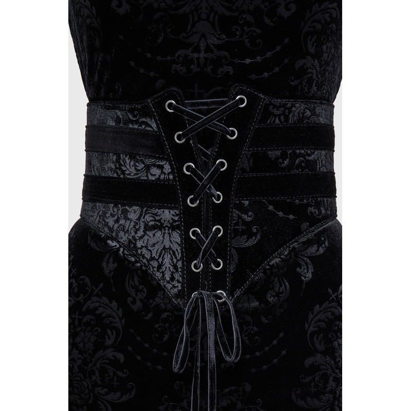 Spectral Lover Waist Belt XS-S Black/Red 100% Polyester