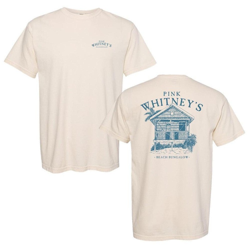 Whitney’s Beach Bungalow Tee Ivory S