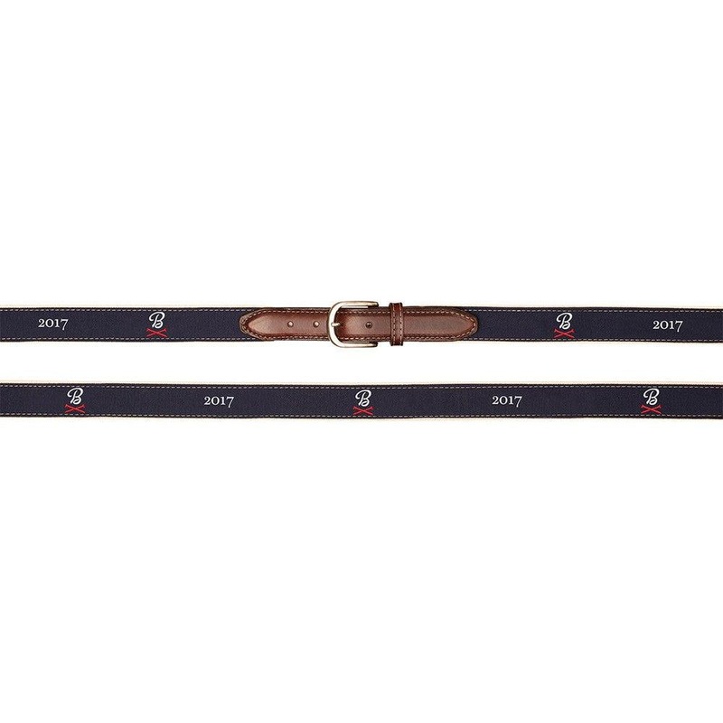Barstool Golf Canvas Embroidered Belt Navy 32