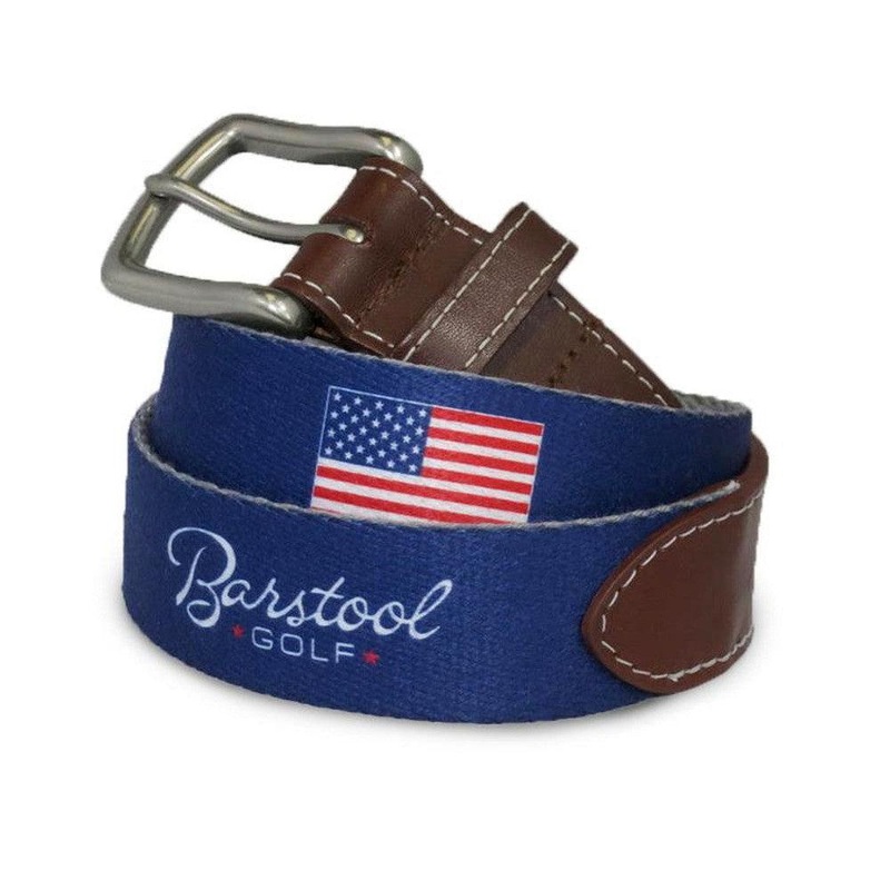 Peter Millar x Barstool Golf Belt Navy 32