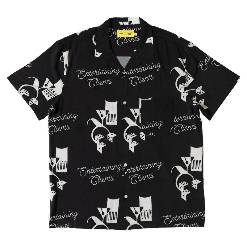 PMT x Duvin Entertaining Clients Cabana Shirt Black S