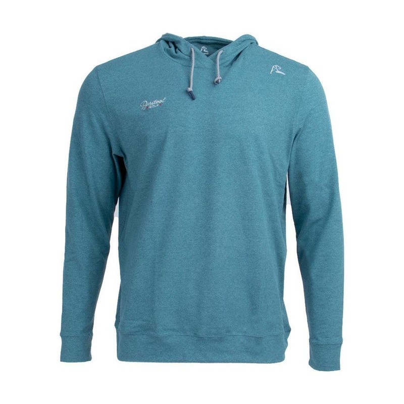 Rhoback x Barstool Golf “The Box Jump” Performance Hoodie Teal S