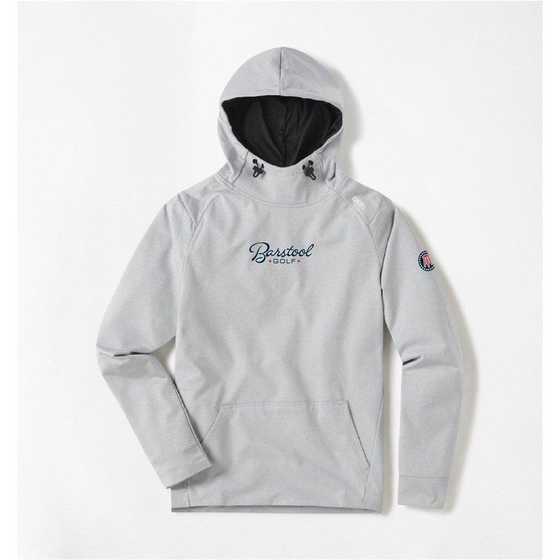 UNRL x Barstool Golf Crossover Hoodie II Heather Grey S