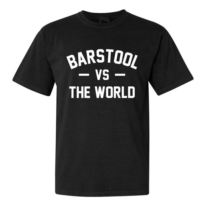 Barstool Vs The World Tee Black S