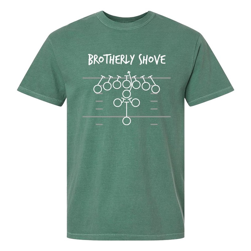 Brotherly Shove Tee Green S