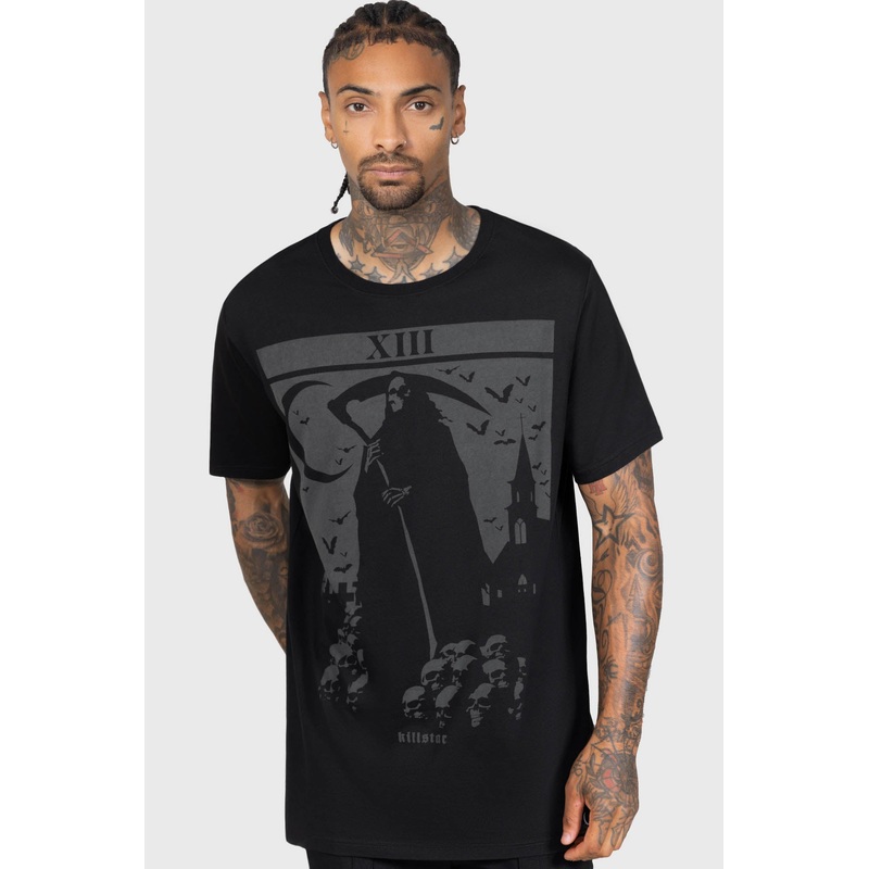 Death’s Graveyard Short Sleeve T-Shirt XS Black 100% Cotton