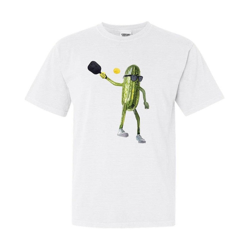 Pickleball Tee White S