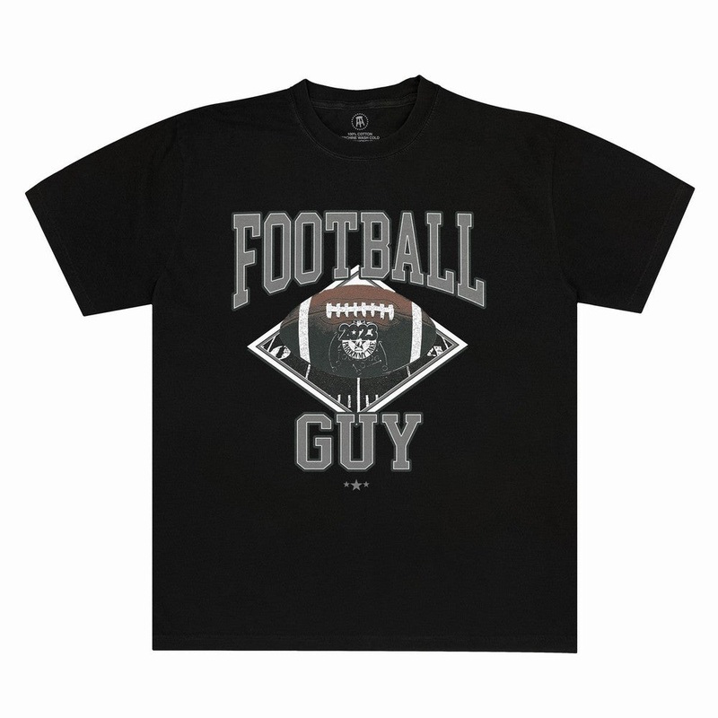 PMT Football Guy Tee Black S