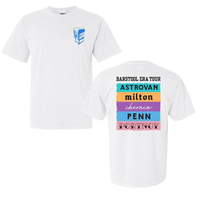 The Barstool Era Tour Tee White S