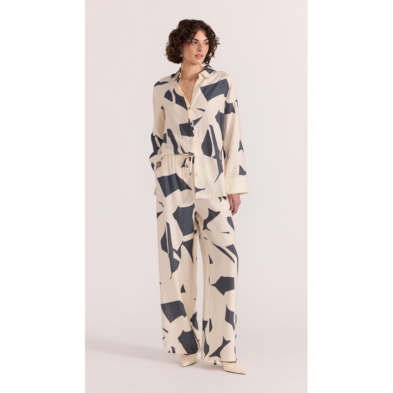 Aura Drawstring Pants XS Abstract