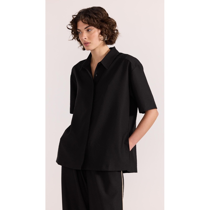 Dion Short Sleeve Shirt XS Black