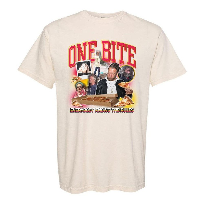 One Bite Pics Tee Ivory S