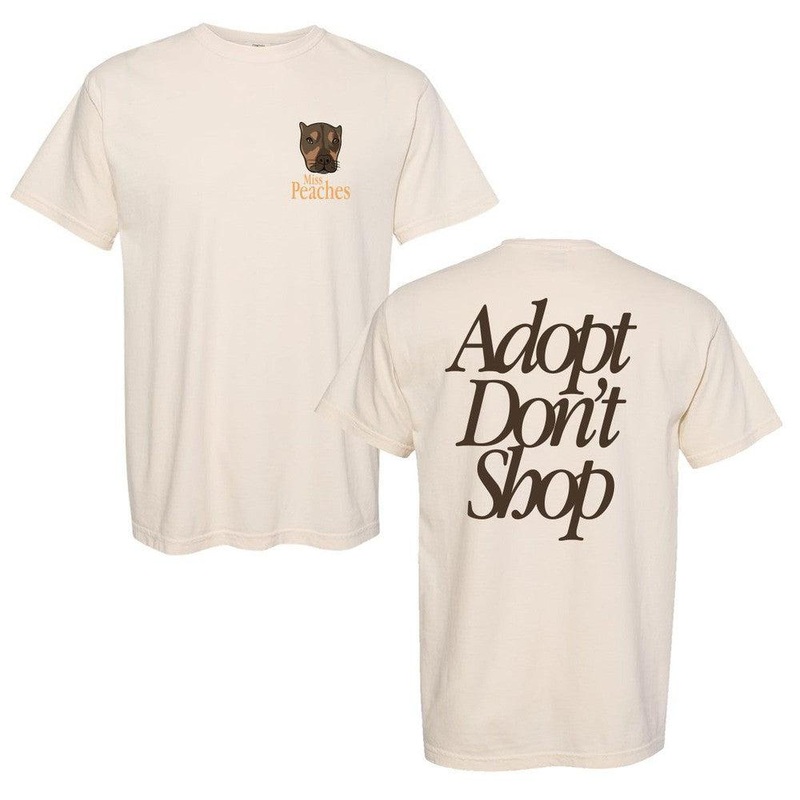 Adopt Don’t Shop Tee Ivory S