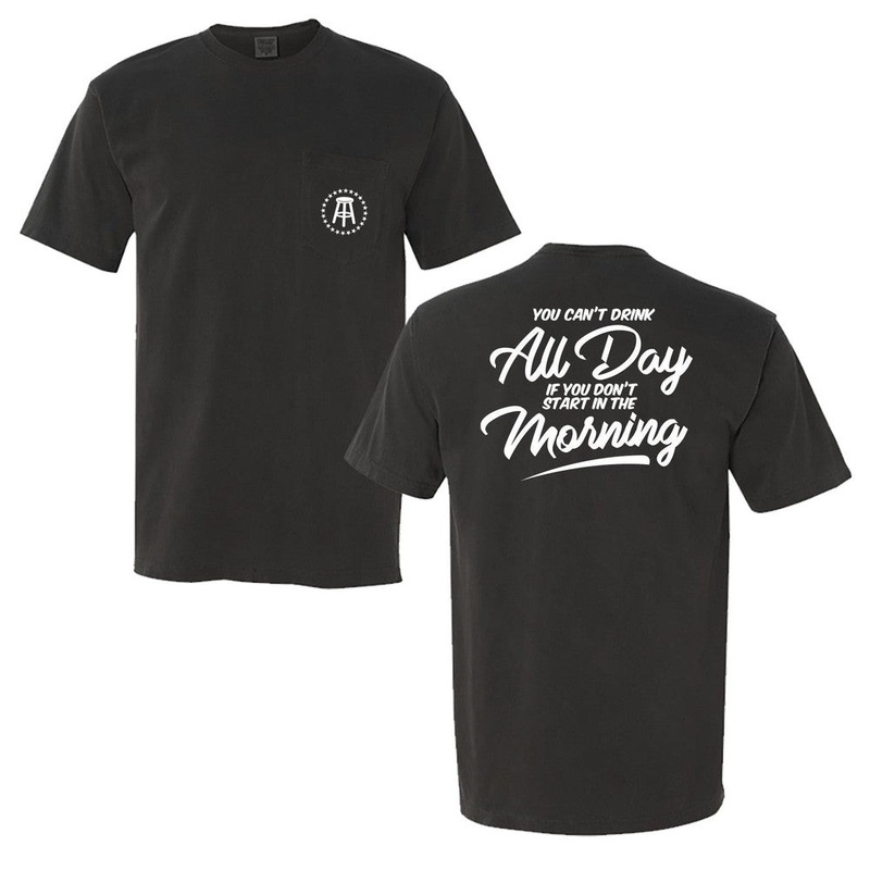 Can’t Drink All Day Pocket Tee II Black S