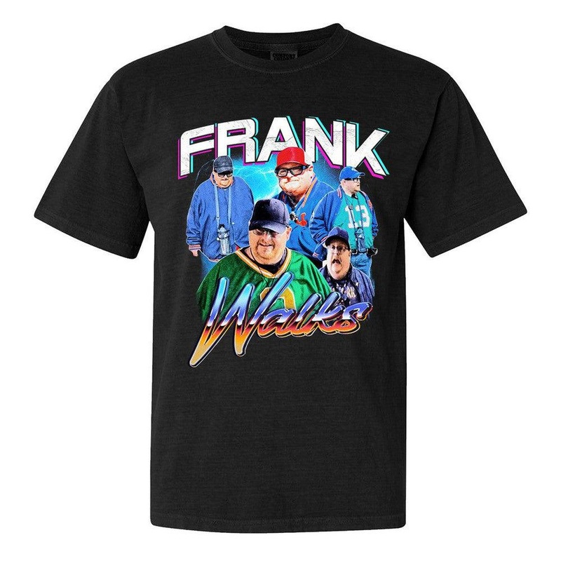 Frank Walks Tee Black S
