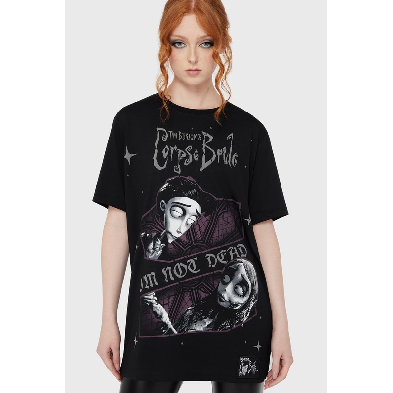 I’m Not Dead T-Shirt XS Black 100% Cotton