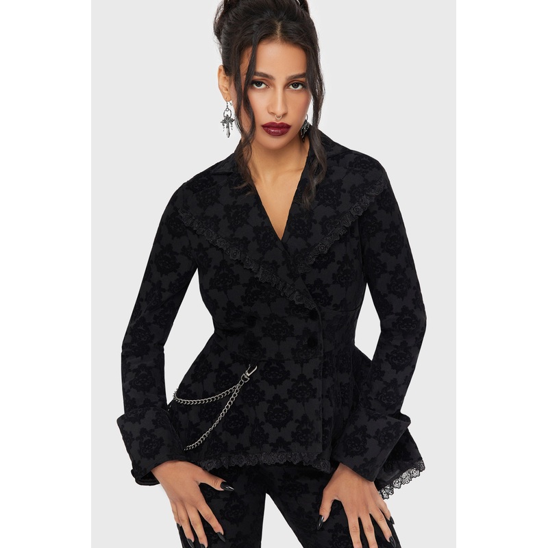 Zosime Jacket XS Black 70% Viscsoe 26% Polyamide