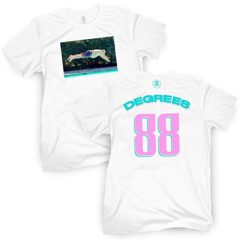 88 Degrees Tee White S