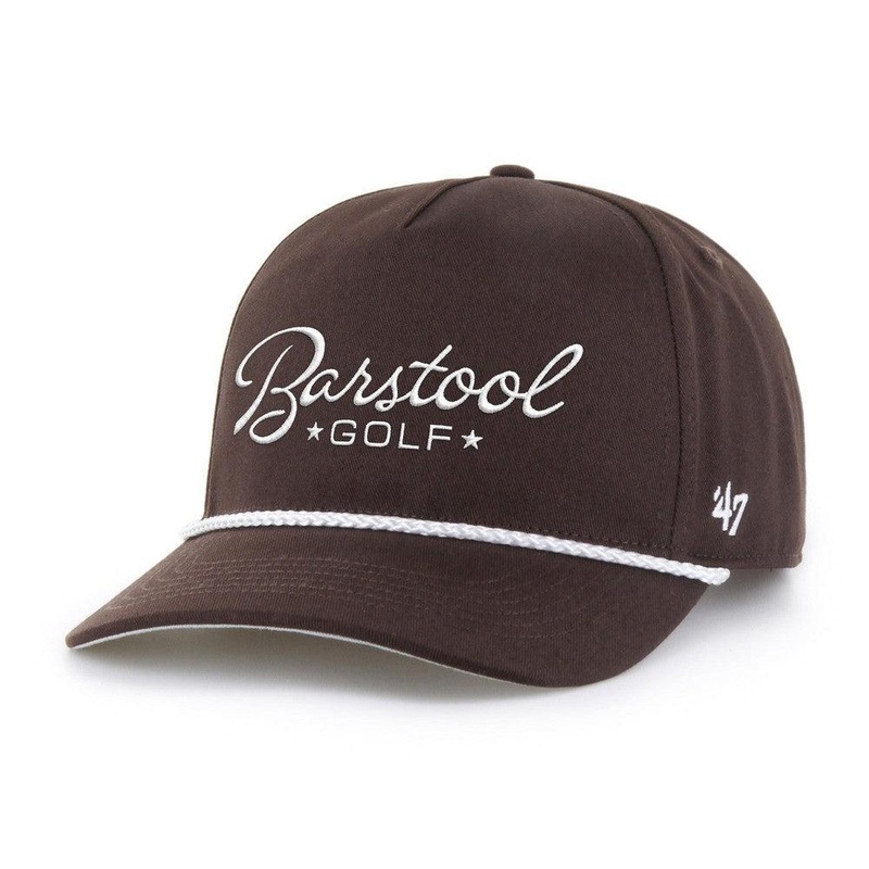 Barstool Golf ’47 HITCH Rope Hat Brown One Size