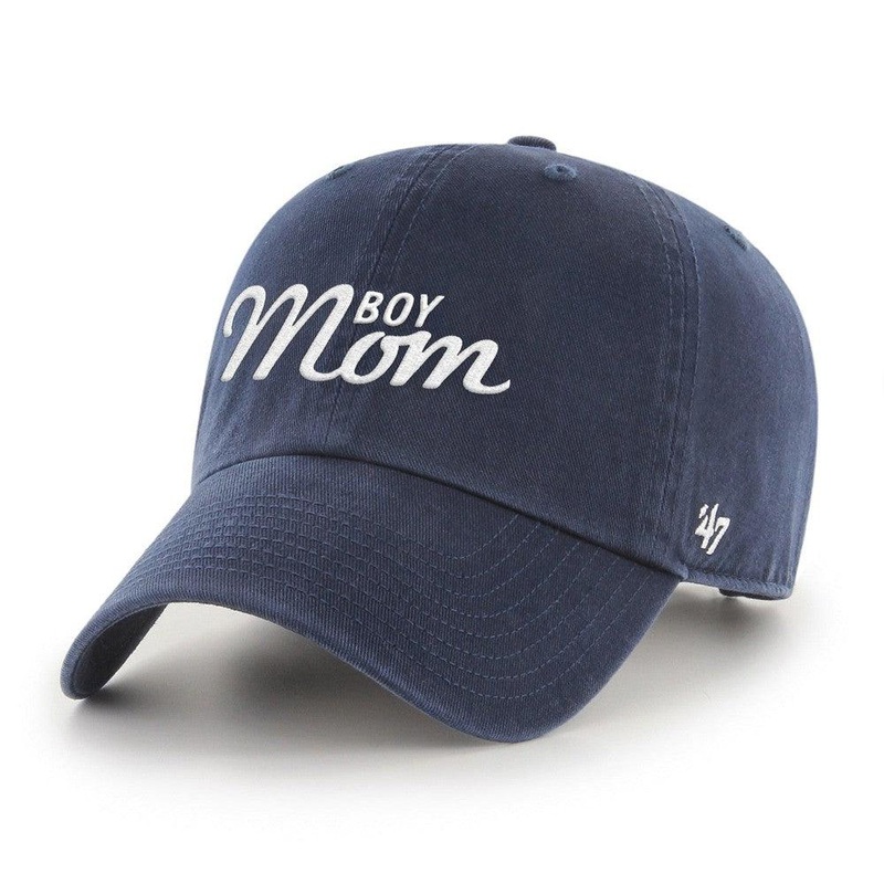 Boy Mom ’47 Clean Up Hat Navy One Size