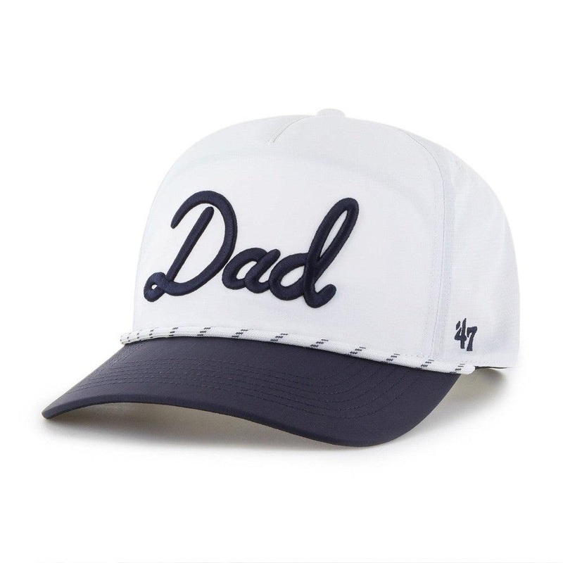 Dad ’47 Chamberlain Snap Hitch Hat White One Size