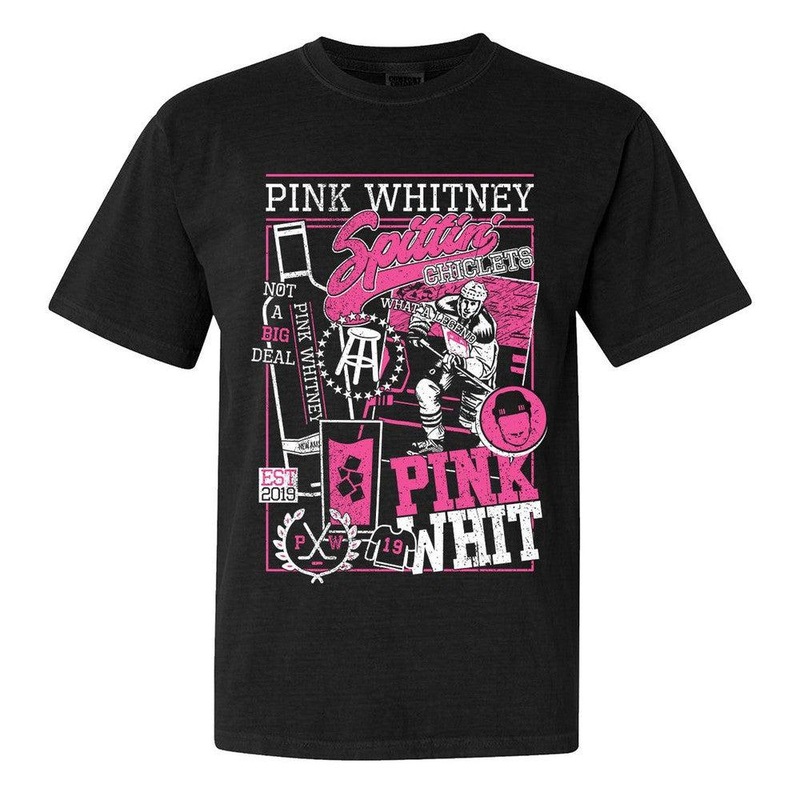 Pink Whitney Collage Tee Black S