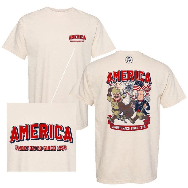 Undefeated Since 1776 Tee Ivory S