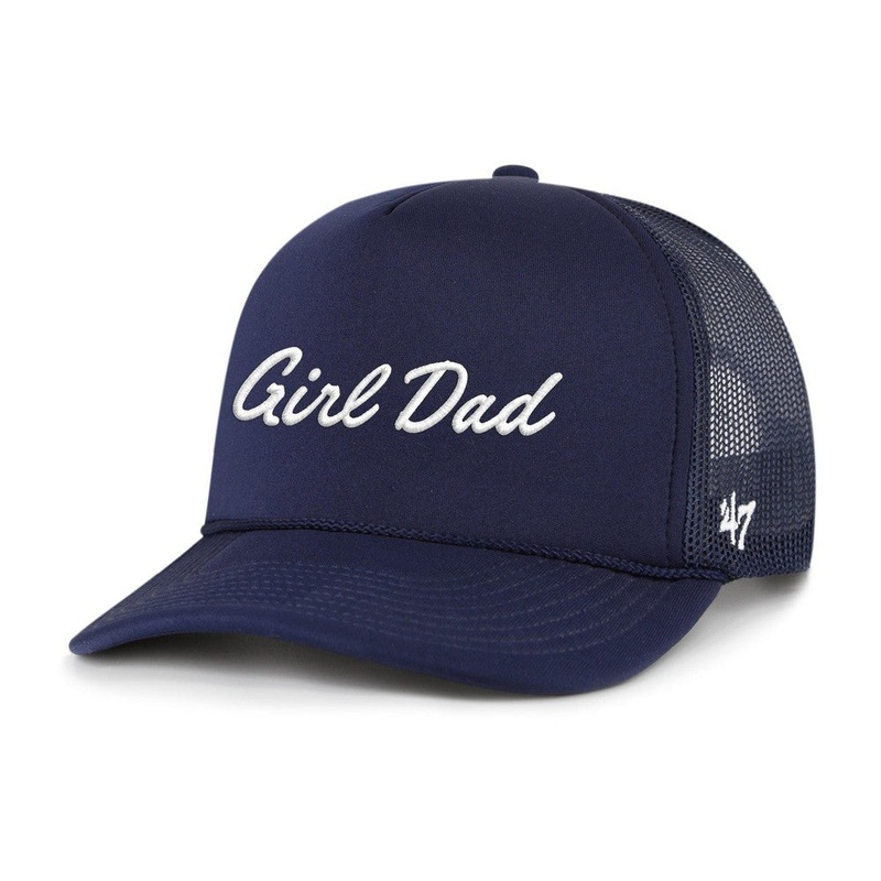 Girl Dad ’47 Foam Trucker Hat Navy One Size