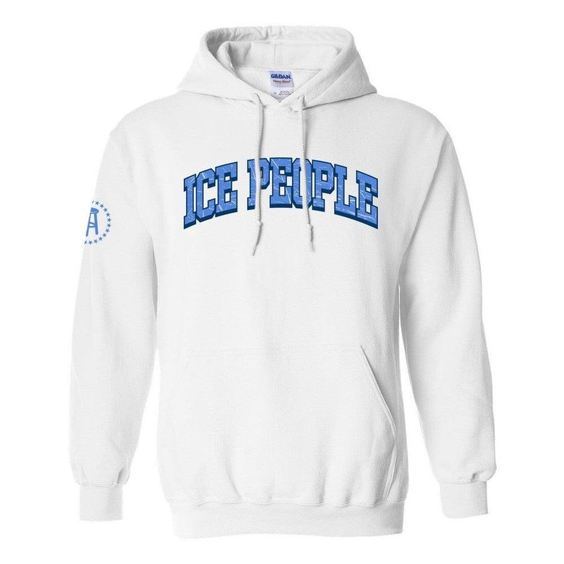 Ice People Hoodie White S