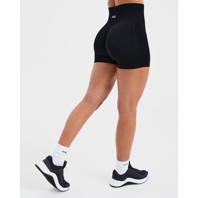 Empower Seamless Shorts – Black XS