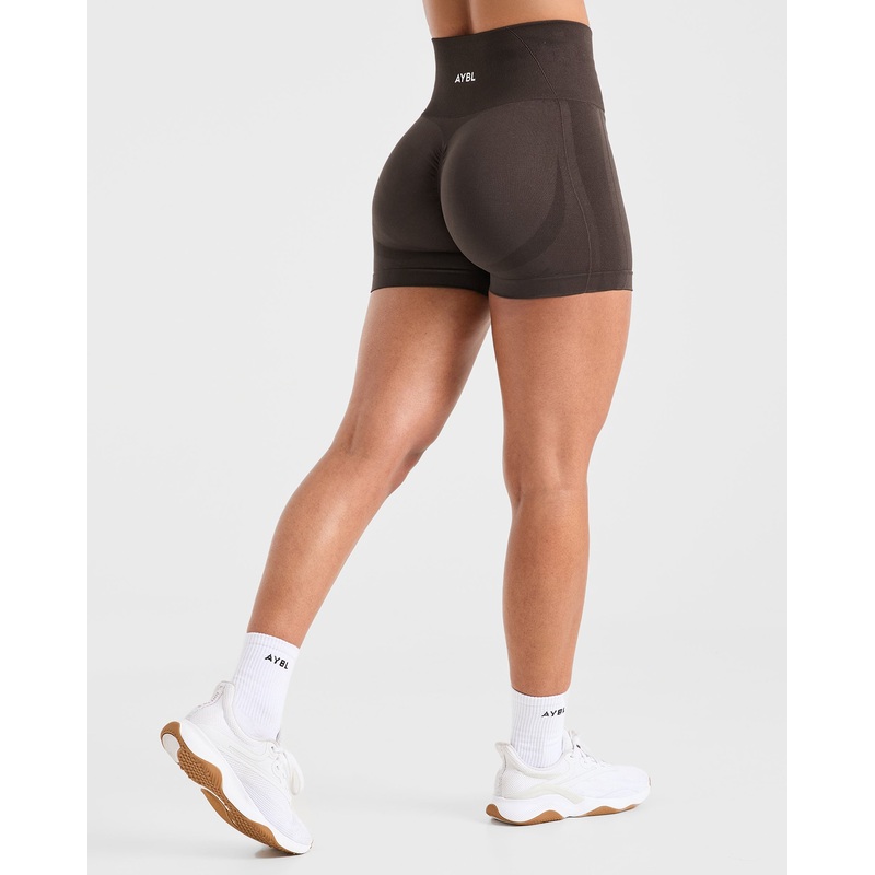 Empower Seamless Shorts – Cocoa Brown XS