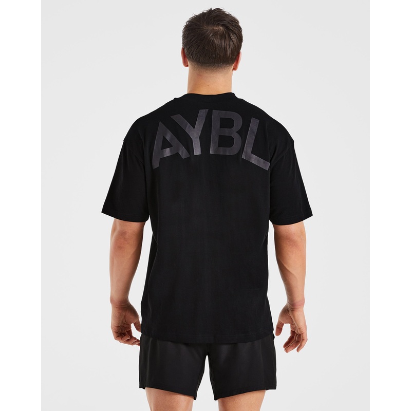 Essential Oversized T Shirt – Black XS