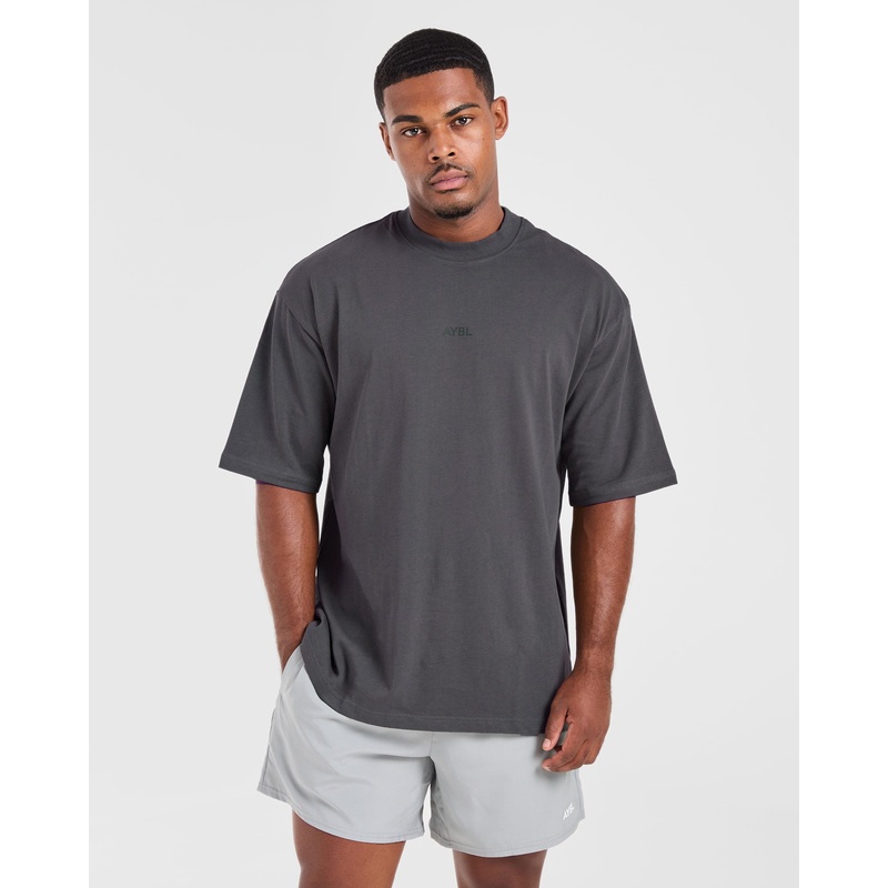Craft Oversized T Shirt – Charcoal XS