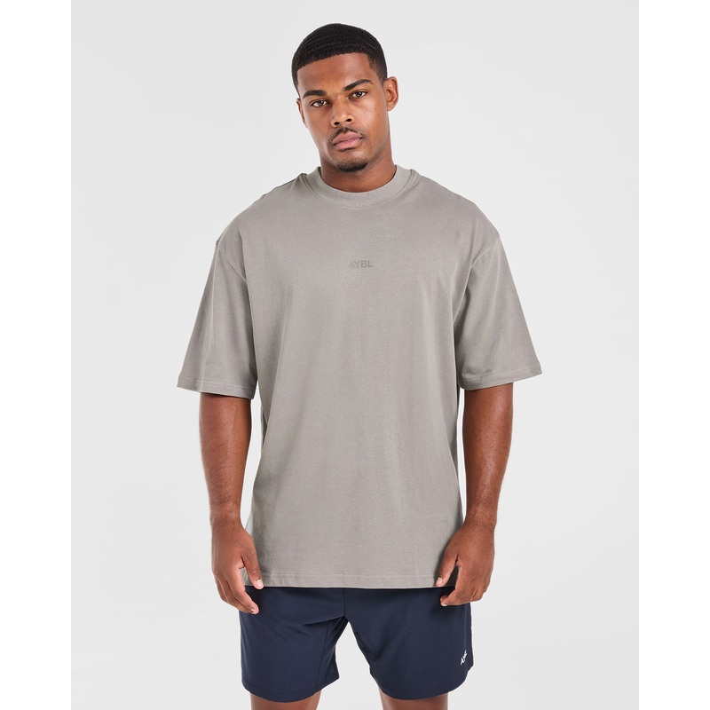 Craft Oversized T Shirt – Fog XS