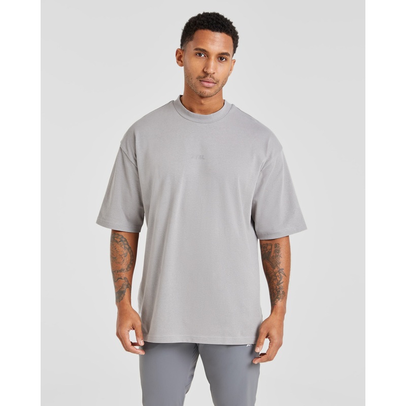 Craft Oversized T Shirt – Misty XS