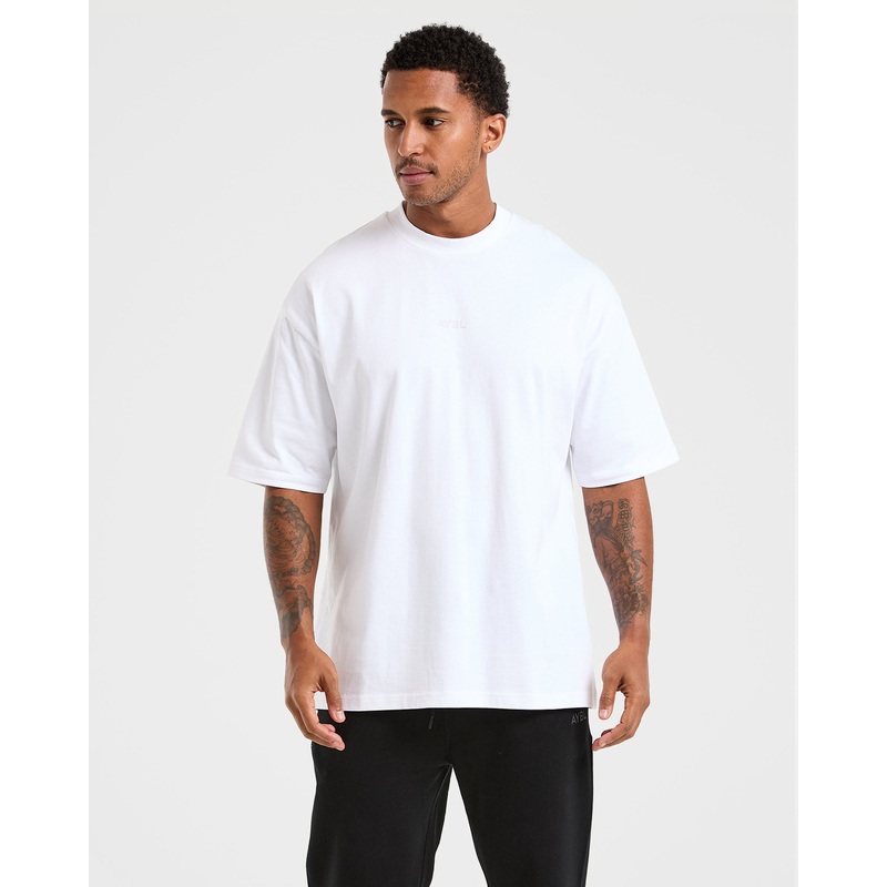 Craft Oversized T Shirt – White XS