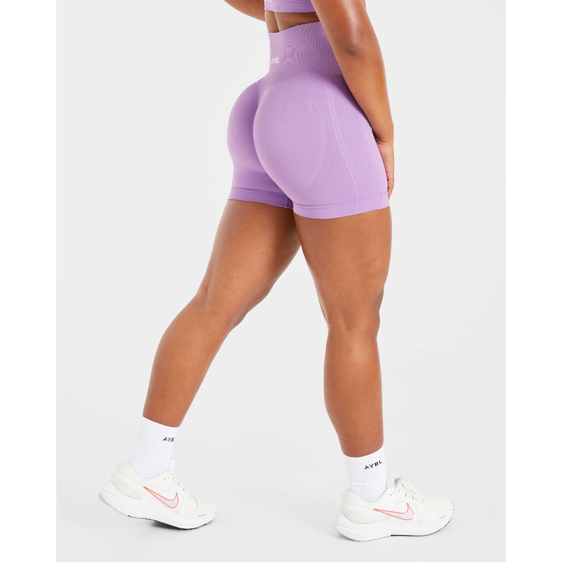 Empower Seamless Shorts – Purple XS