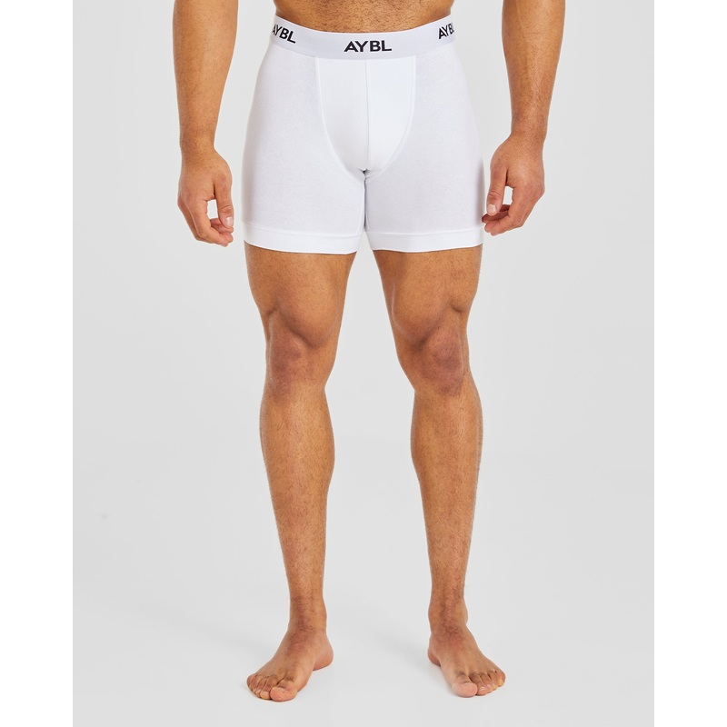 Essential Boxer Brief (3 pack) – Black/White/Grey XS