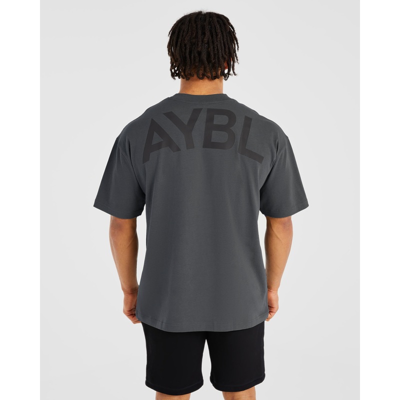 Essential Oversized T Shirt – Charcoal XS