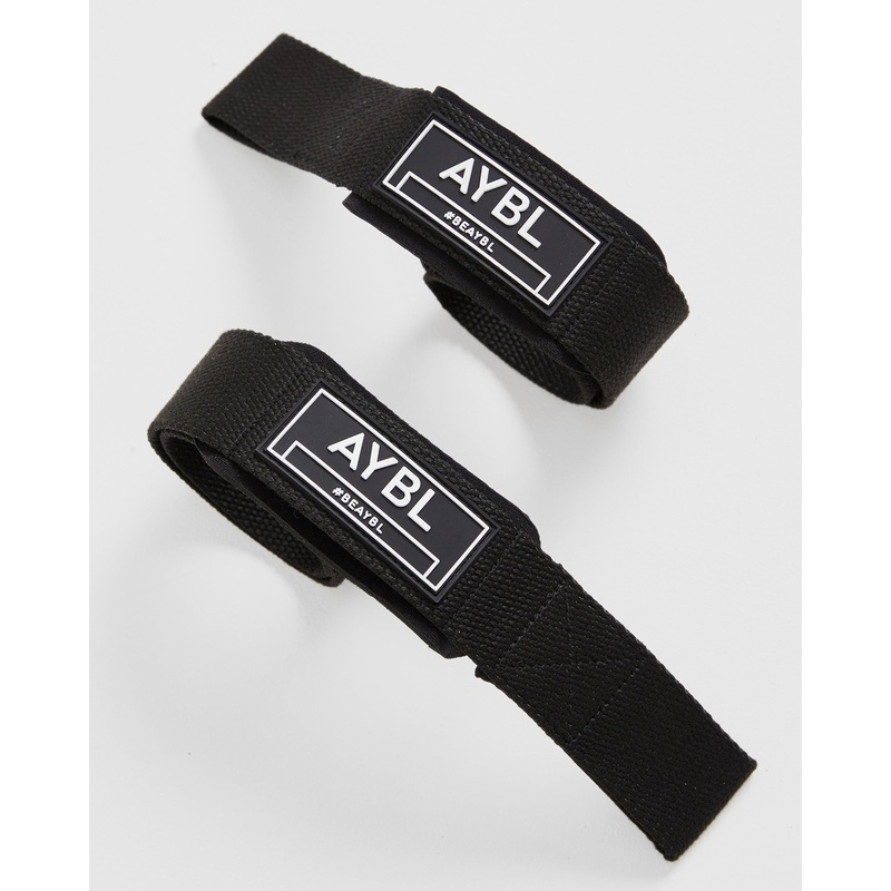 Lifting Straps – Black One Size