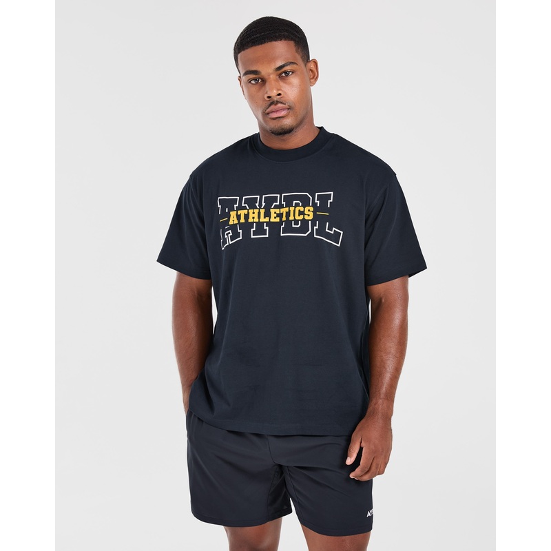 Athletics Oversized T Shirt – Navy XS