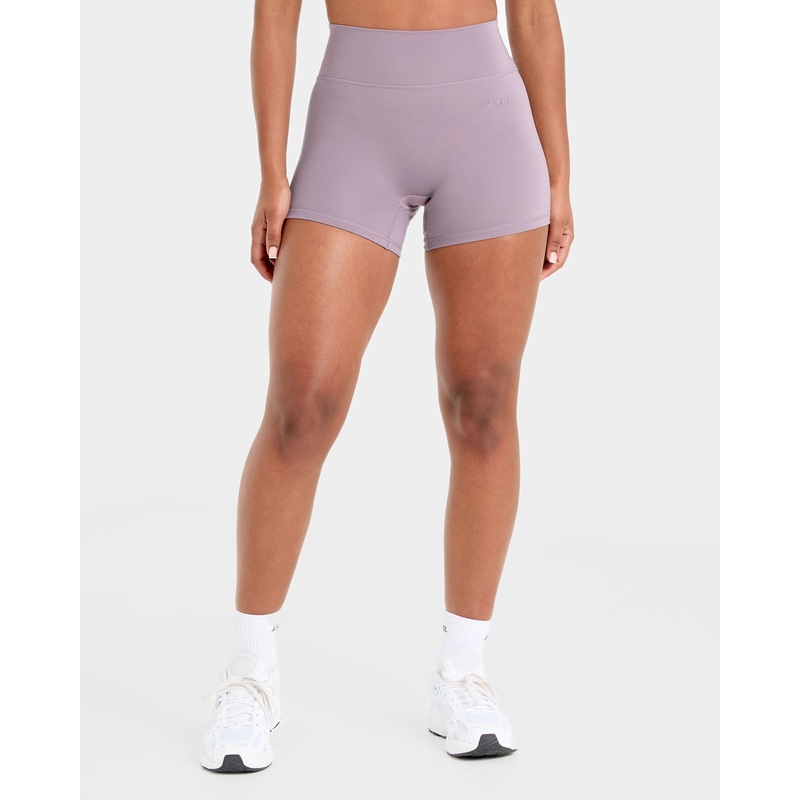 Staple Shorts – Mauve Purple XS